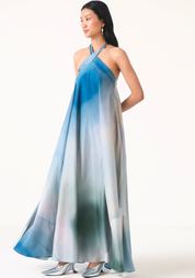 Nila Silk Maxi Dress