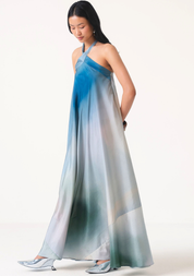 Nila Silk Maxi Dress