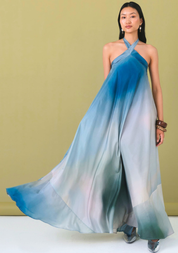 Nila Silk Maxi Dress