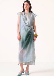 Nila Silk Shirt Dress