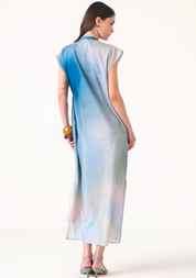 Nila Silk Shirt Dress