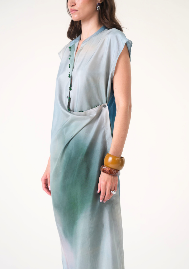 Nila Silk Shirt Dress