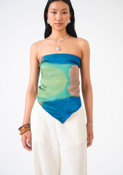 Nile Scarf Top