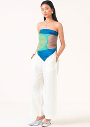 Nile Scarf Top