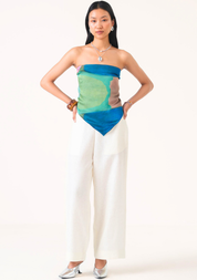 Nile Scarf Top
