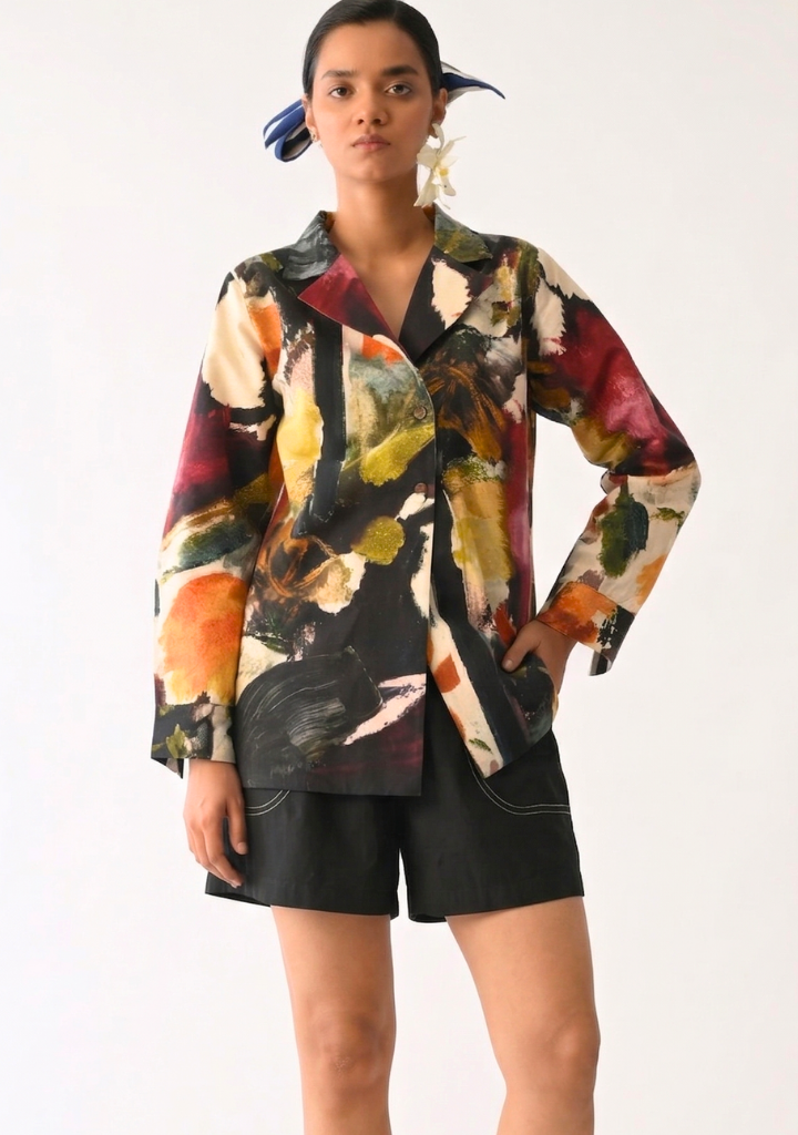 Noir Cuban Shirt
