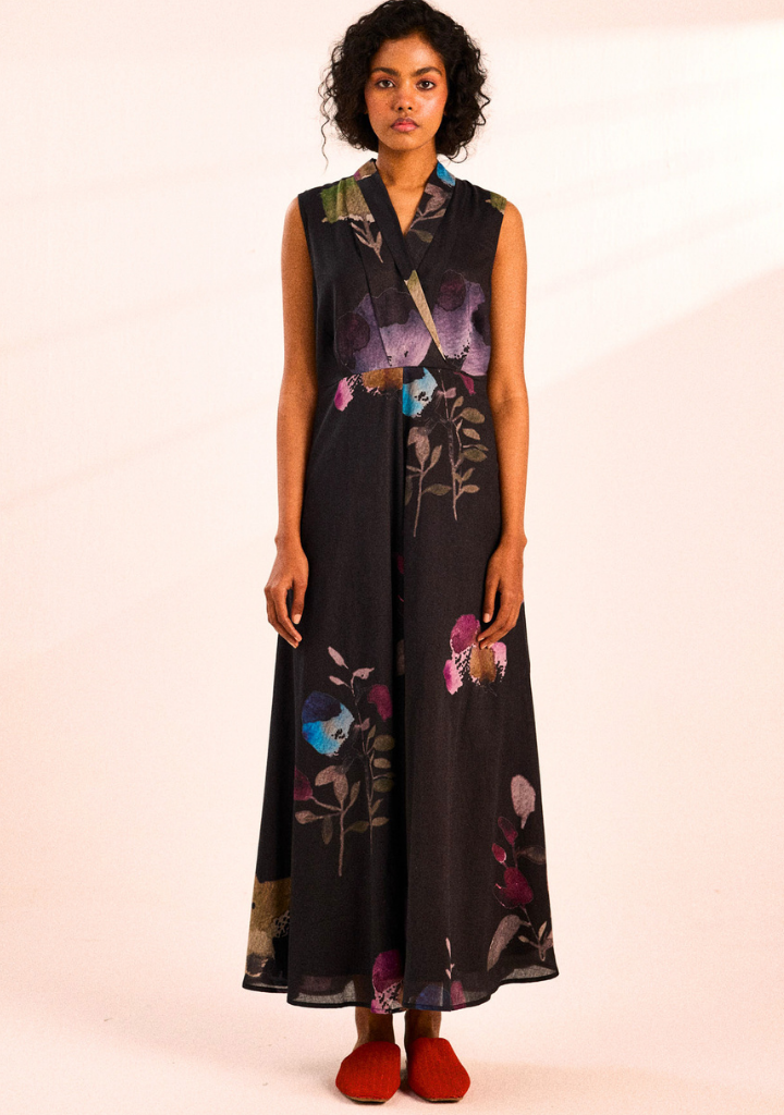 Noir Garden Dress