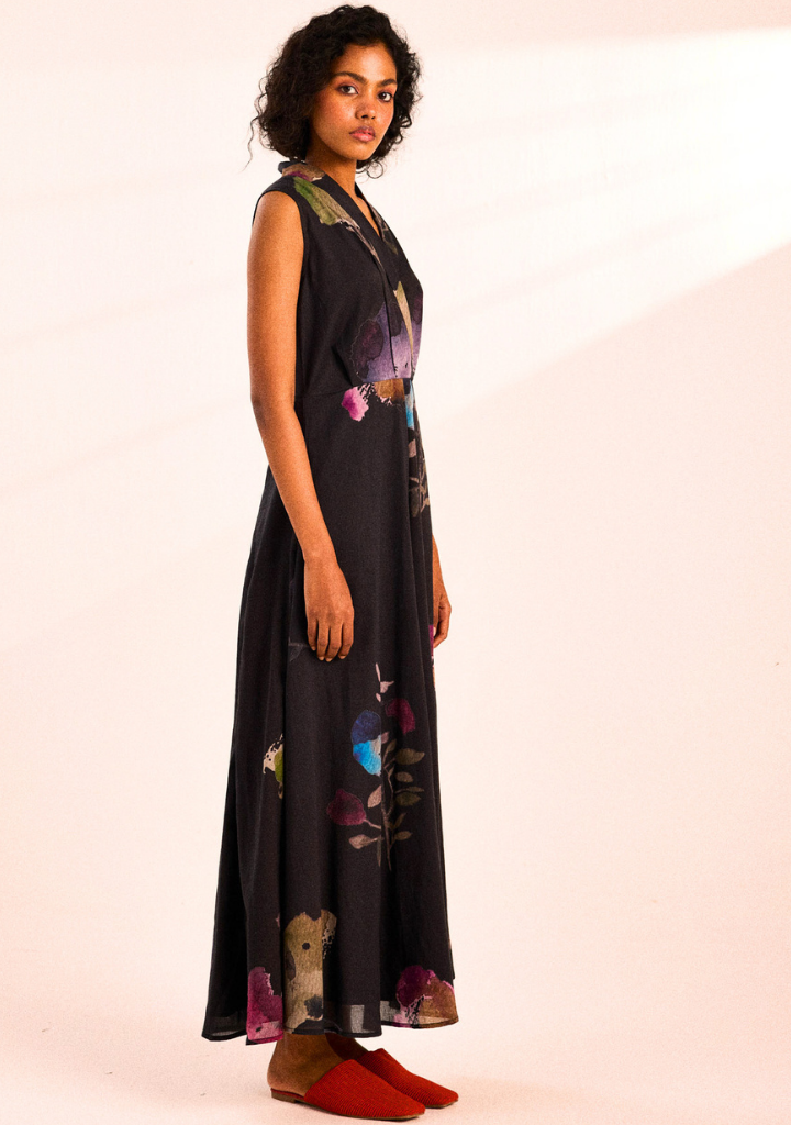 Noir Garden Dress