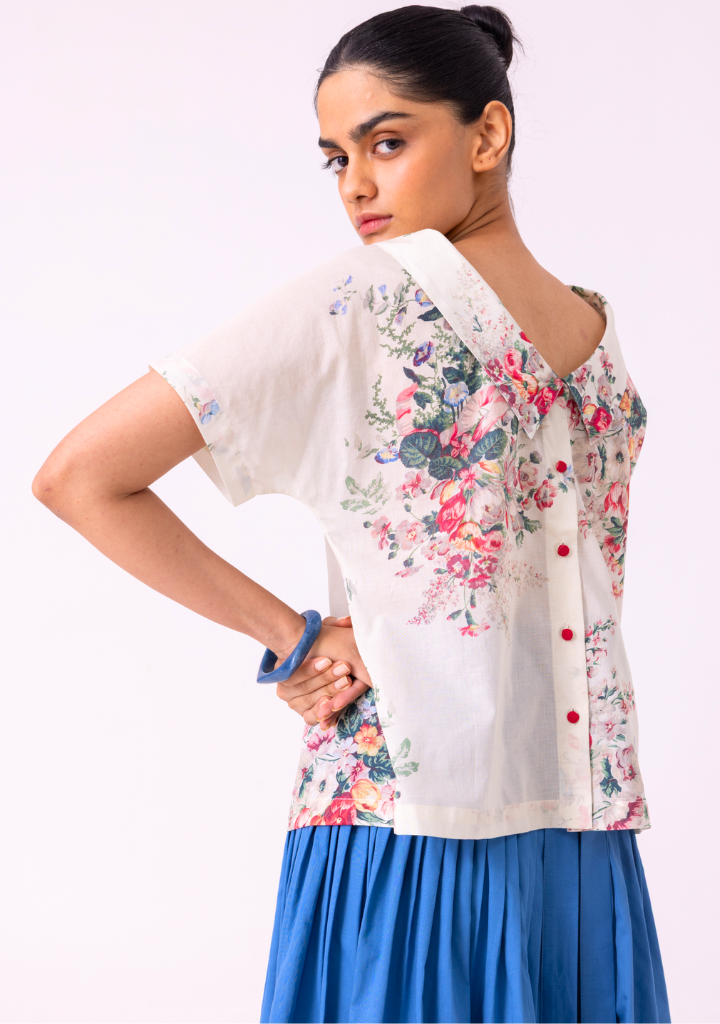 Nora Floral Top
