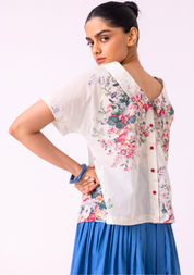 Nora Floral Top
