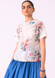 Nora Floral Top