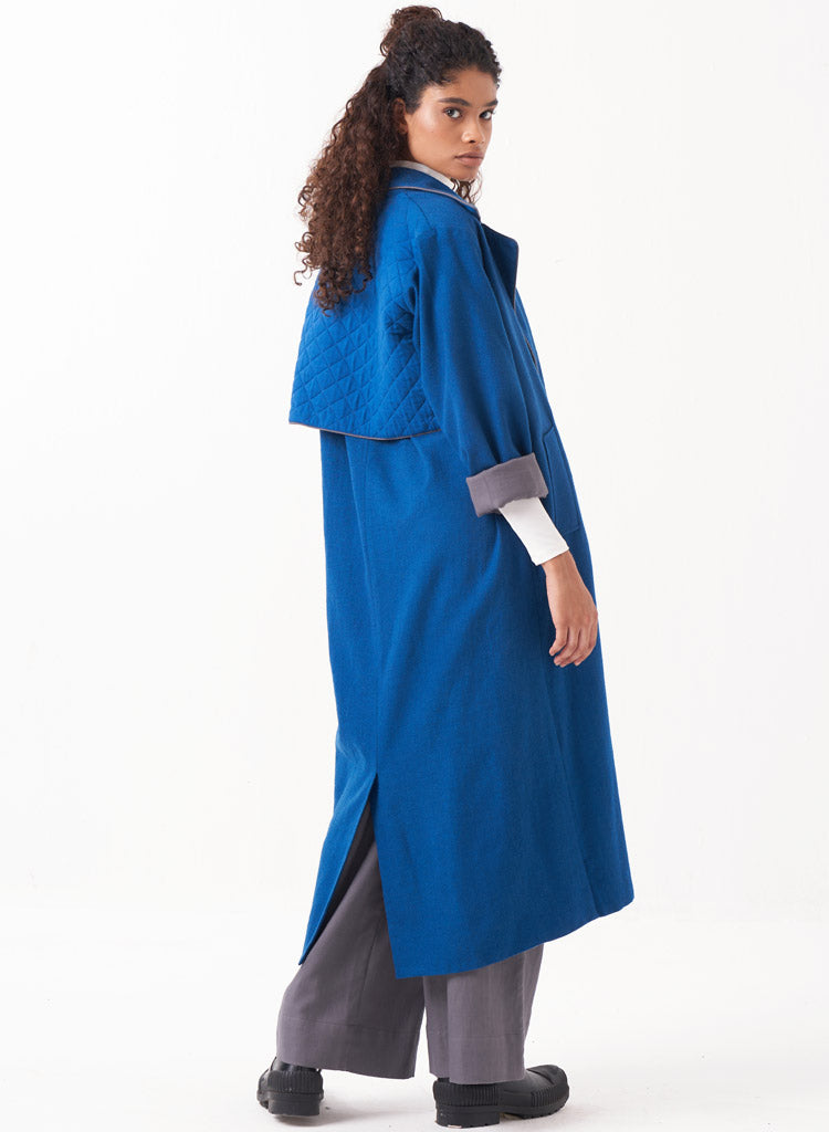 Notch Collar Jacket Set