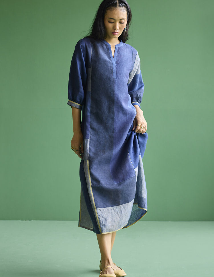 Nura Panelled Dress