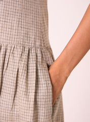 Nuwan Checkered Dress