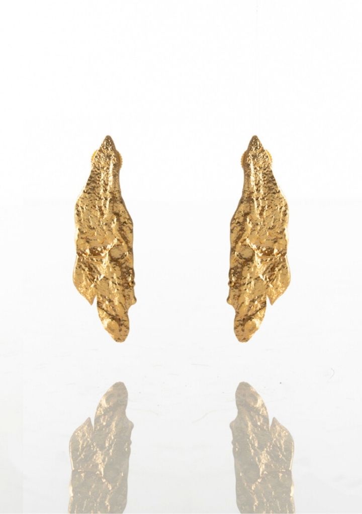 Oak Bark Earrings