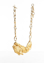 Oak Bark Necklace
