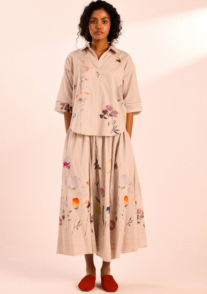 Oat Bloom Top