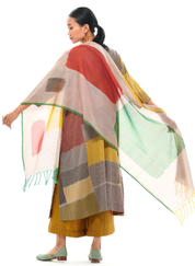 Ocha Yoke Kurta Stole Set