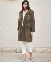 Olive Parka Jacket