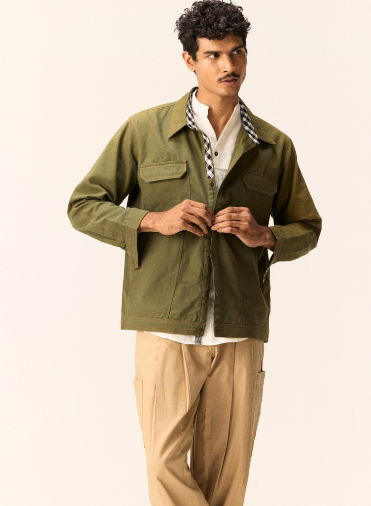 Olive Stone Shacket