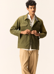 Olive Stone Shacket