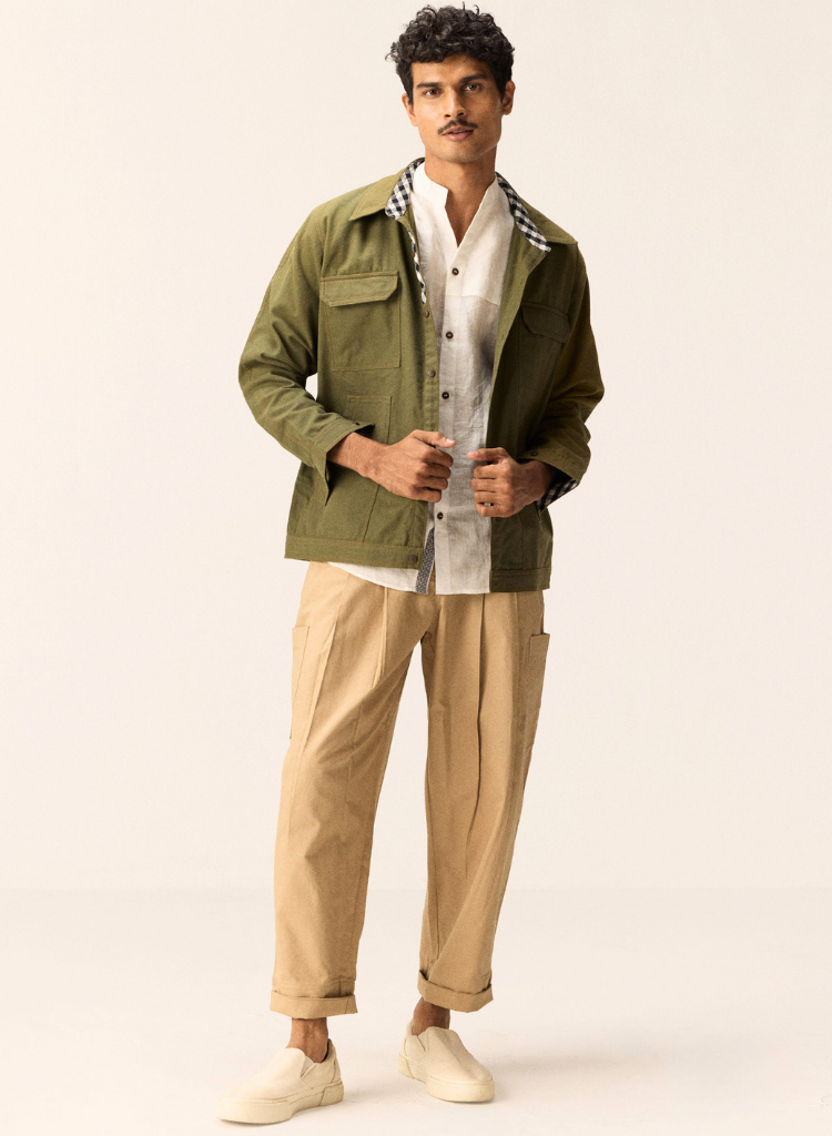 Olive Stone Shacket