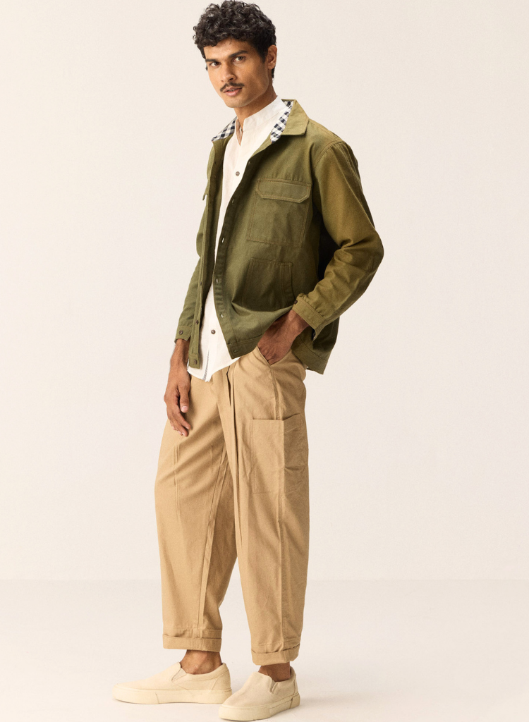 Olive Stone Shacket