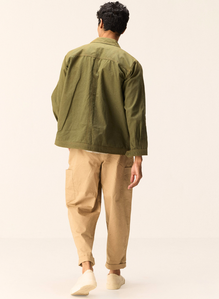 Olive Stone Shacket