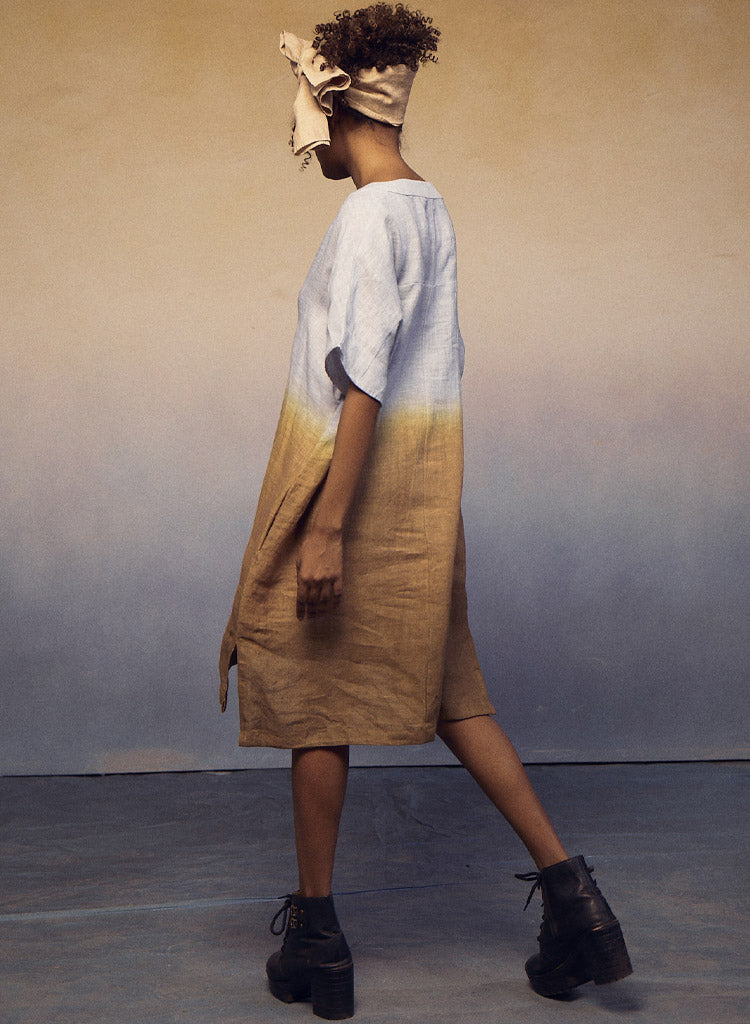 Ombré Block Dress