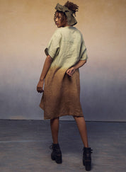 Ombré Block Dress