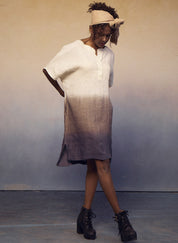Ombré Block Dress