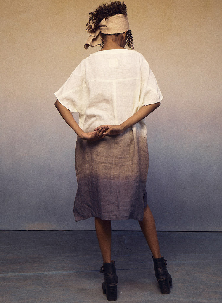 Ombré Block Dress