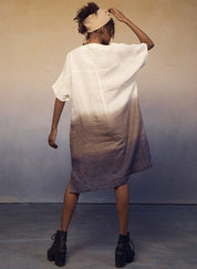Ombré Block Dress