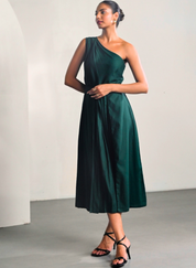 One Shoulder Party Dress