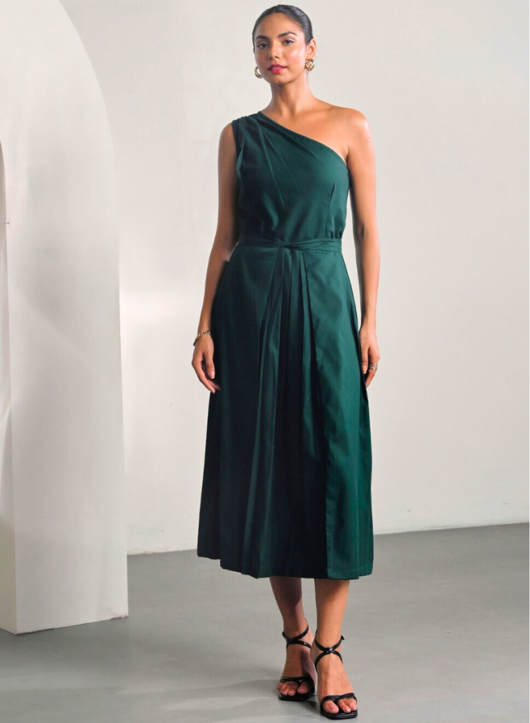 One Shoulder Party Dress