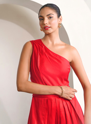 One Shoulder Party Dress