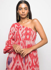 One Shoulder Tier Dress