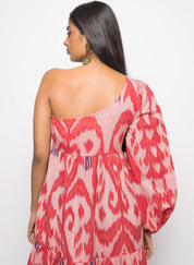 One Shoulder Tier Dress