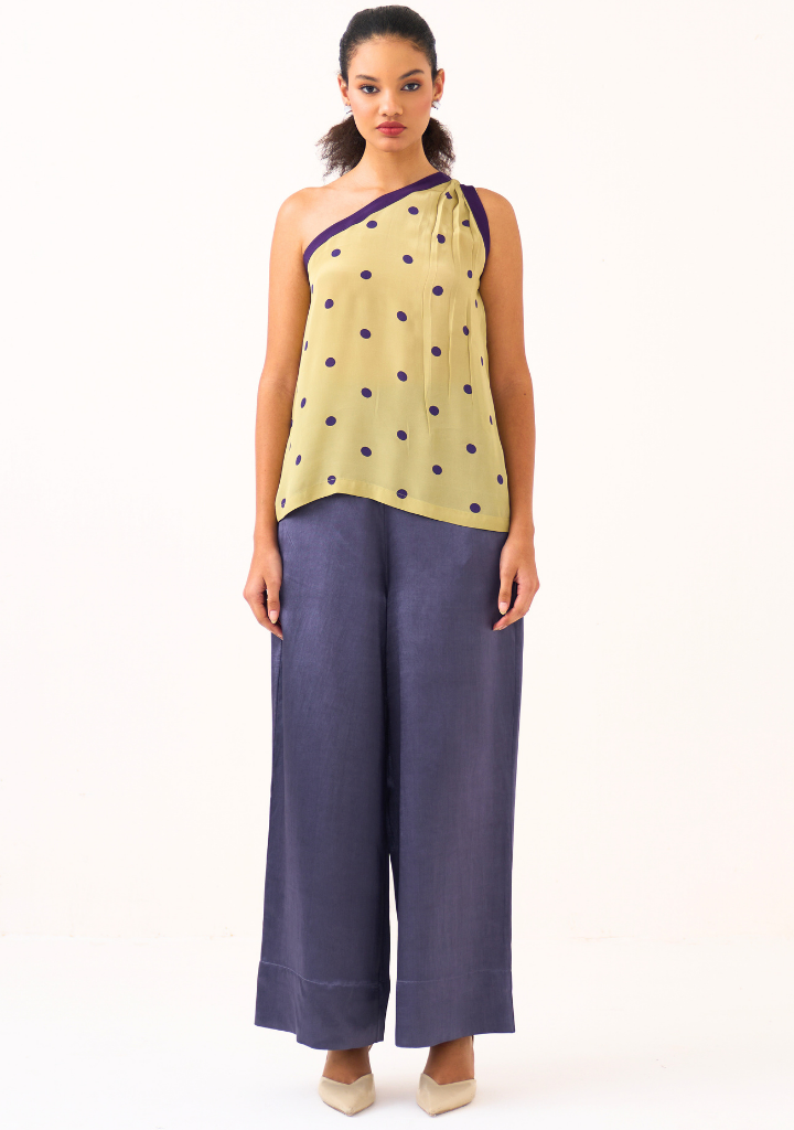 One Shoulder Top Set