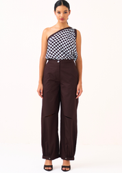 One Shoulder Top Set