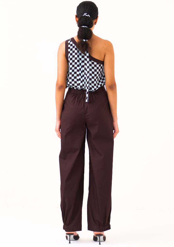 One Shoulder Top Set