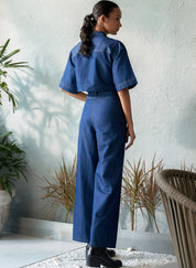 Onyx Blue Denim Pants