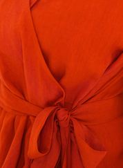 Orange Rust Dress