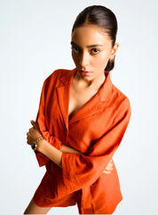 Orange Rust Playsuit