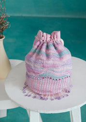 Orchid Embroidered Bag