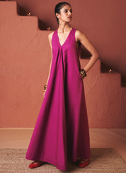 Orchid Flared Dress