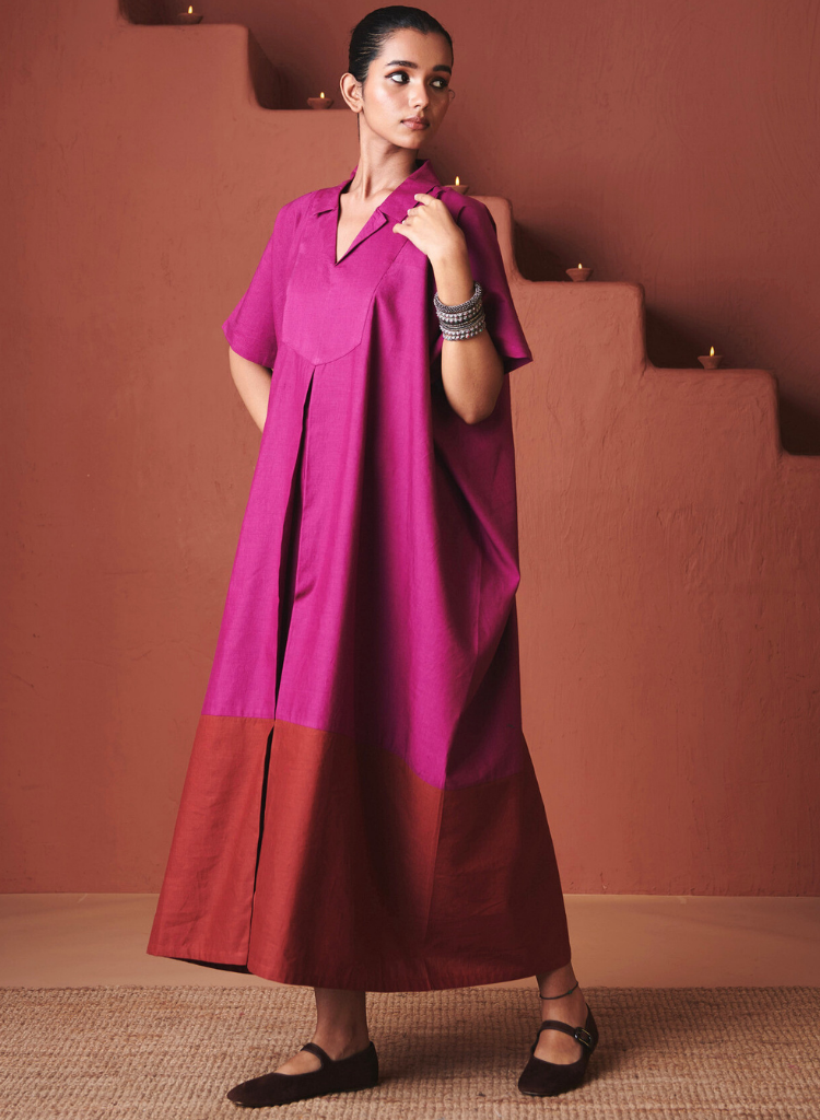 Orchid Kaftan Dress