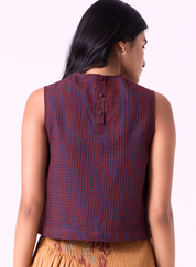 Ori Checkered Top