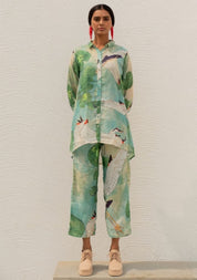 Oriental Cranes & Frogs Set