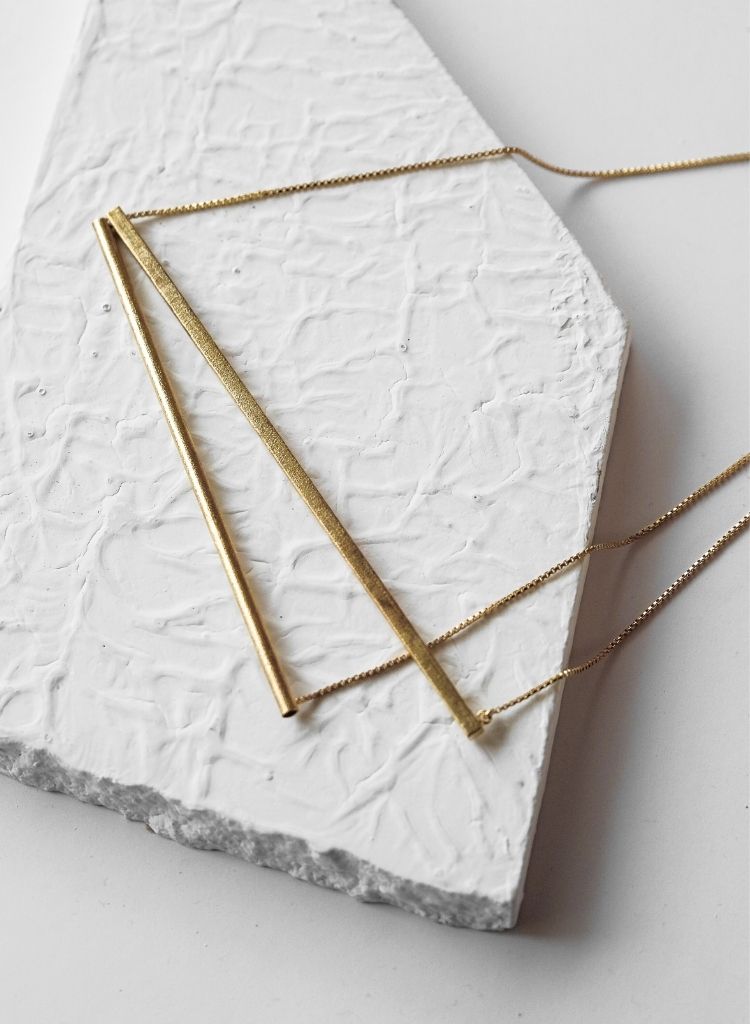 Out Of Line Necklace